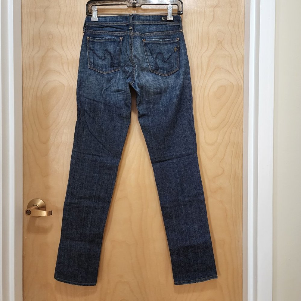 Citizens of Humanity Dark Blue Denim Slim Jeans